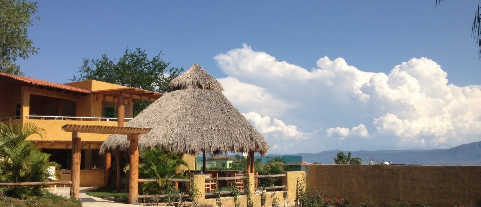 Palapa con vista al Lago de Chapala